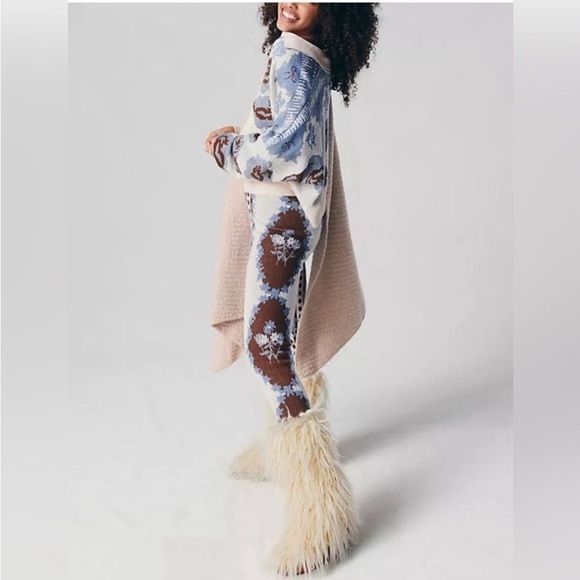 FREE PEOPLE Fuzzy Feelings Set / Ivory Combo medium - Picture 6 of 15